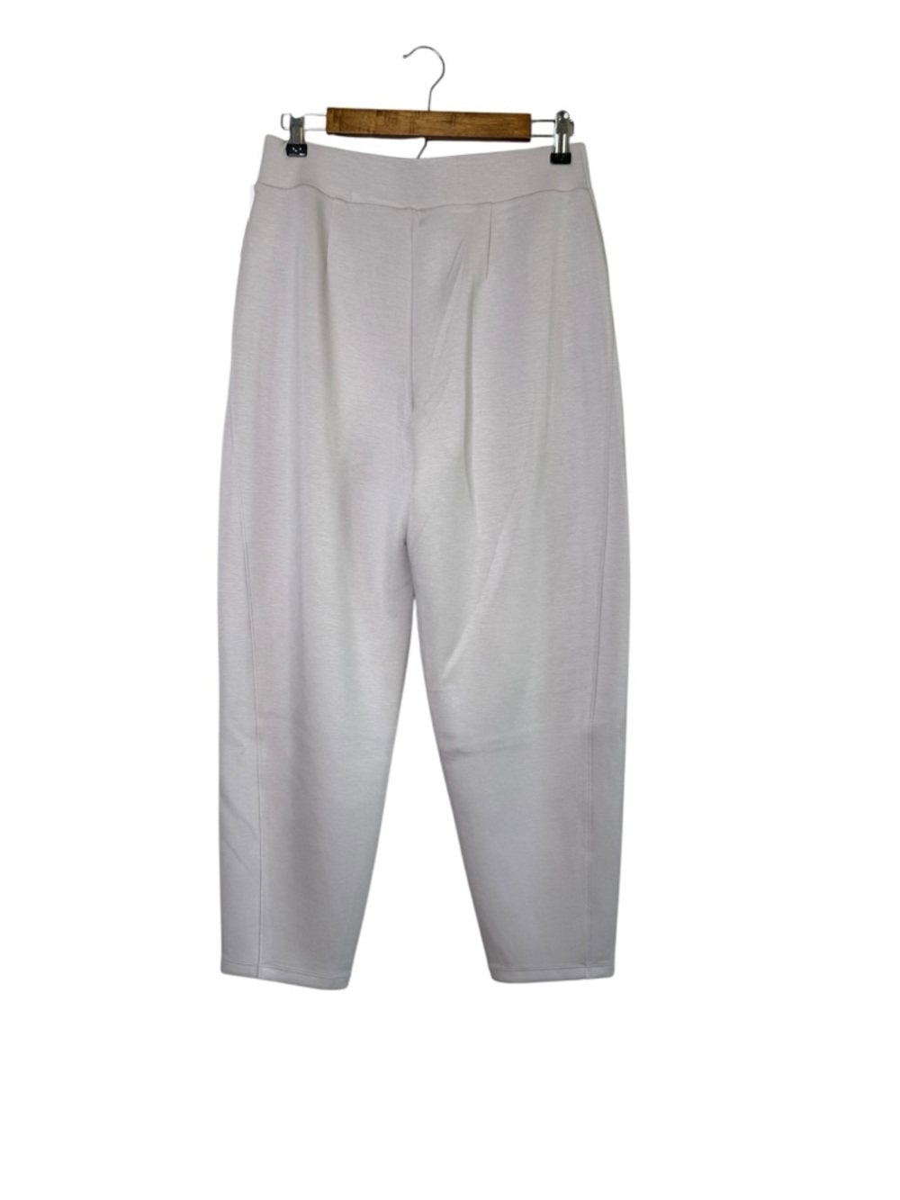 Spanx Air Essentials Barrel Leg Pull On Pants French Grey Casual Comfortable - Picture 5 of 6